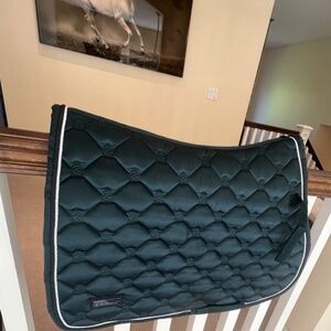 CAVALLO HANAYA ALL PURPOSE QUILTED SADDLE PAD|DEEP GREEN|ONE SIZE